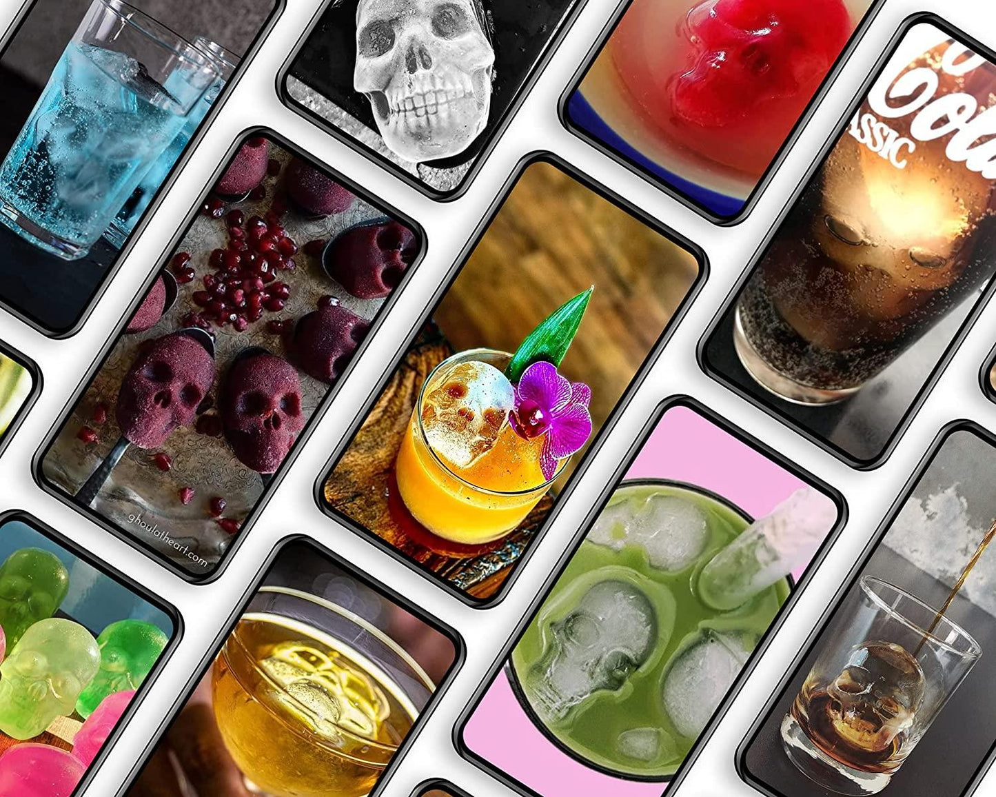 A1 Skull Silicone Ice Tray